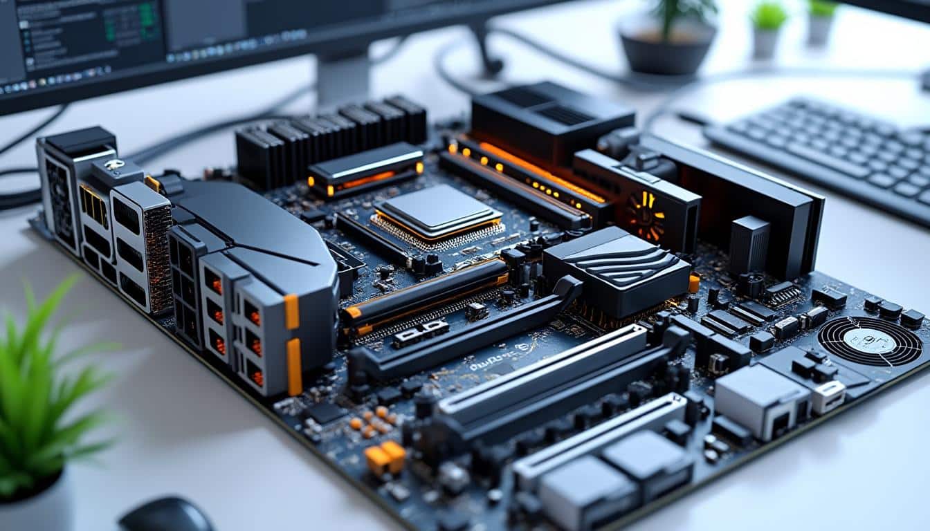 découvrez l'architecture d'un ordinateur à travers ses composants essentiels et leurs interactions. apprenez comment chaque élément, du processeur à la mémoire, joue un rôle crucial dans le fonctionnement global de votre machine.