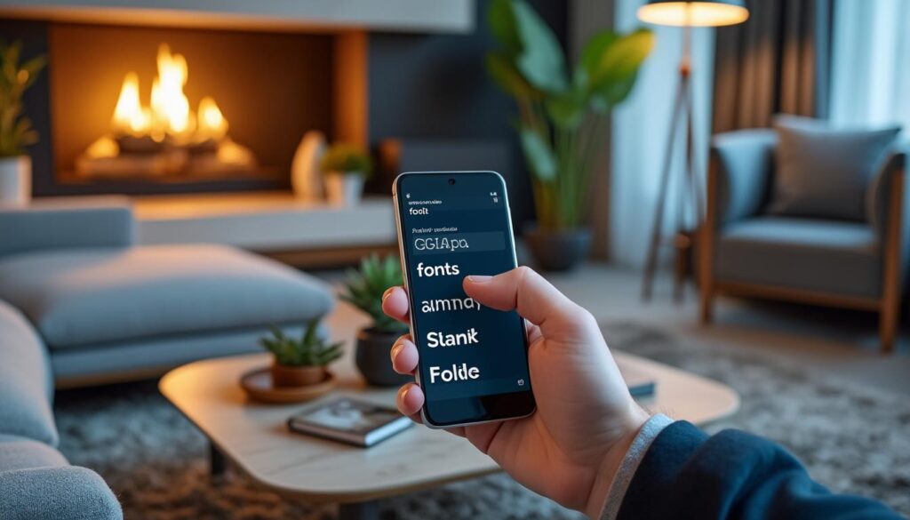 découvrez comment personnaliser votre smartphone android en changeant facilement la police d'écriture. suivez notre guide étape par étape pour transformer l'apparence de votre interface et donner un nouveau style à votre appareil.