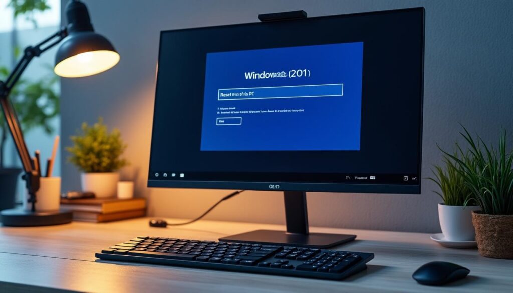 découvrez notre guide étape par étape sur la réinitialisation de windows 11 aux paramètres d'usine. apprenez à restaurer votre système à son état d'origine pour résoudre les problèmes de performance et de fonctionnement. suivez nos instructions simples pour une réinitialisation réussie.