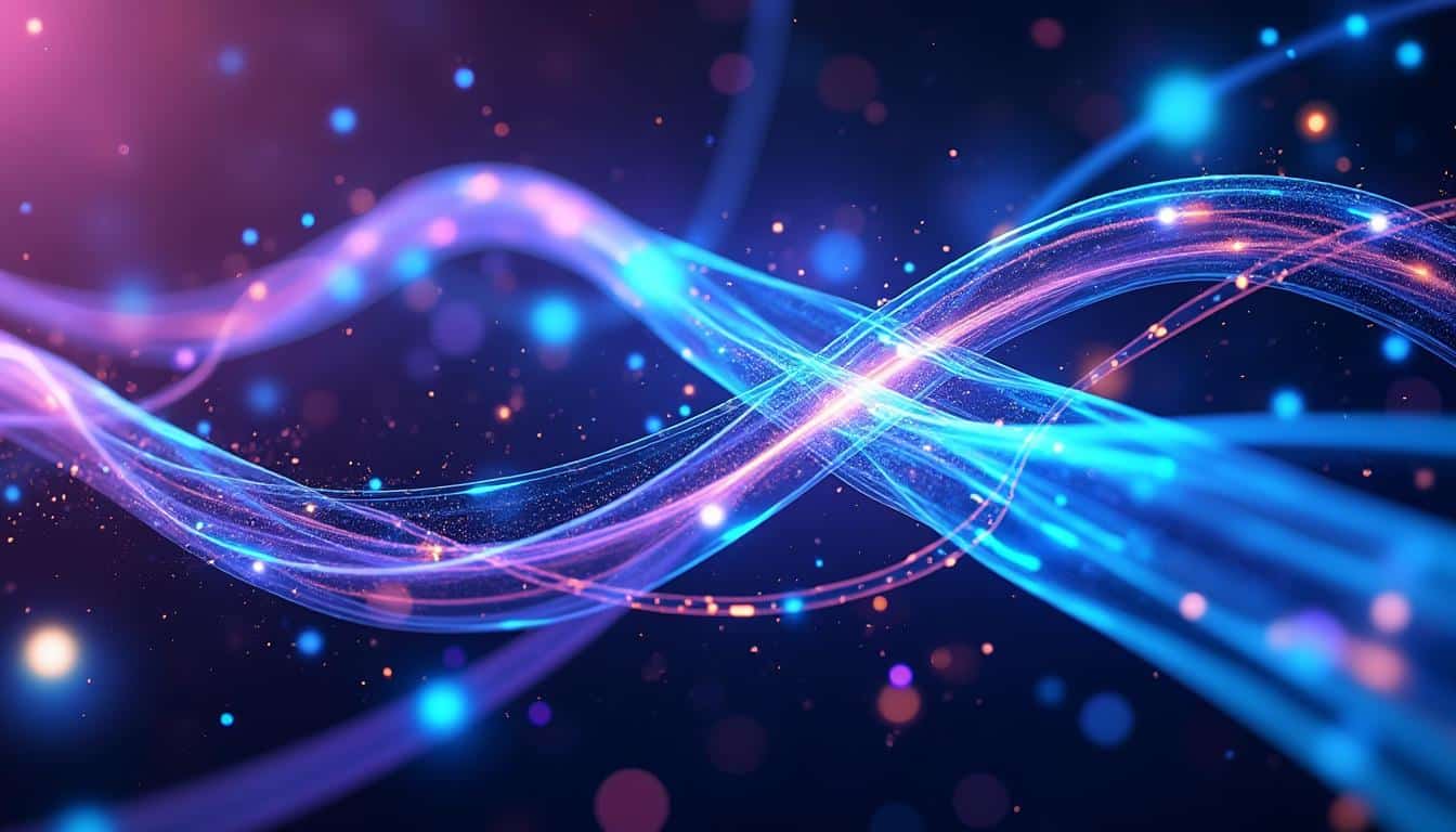 découvrez comment la transmission d'informations quantiques utilise la fibre photonique pour garantir une sécurité maximale dans les échanges de données.