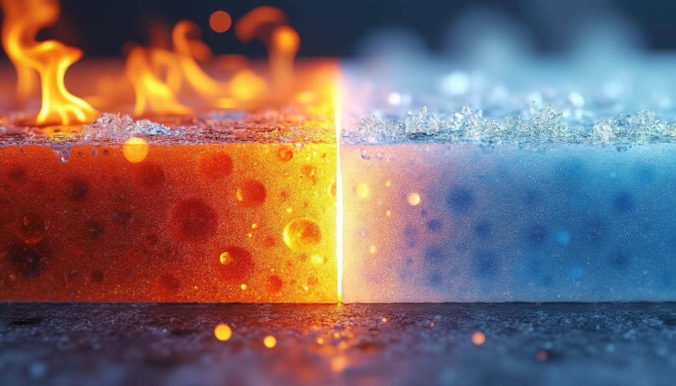 découvrez comment l'aérogel isolation assure un blocage absolu des transferts thermiques extrêmes, offrant une performance thermique exceptionnelle pour une efficacité énergétique optimale.