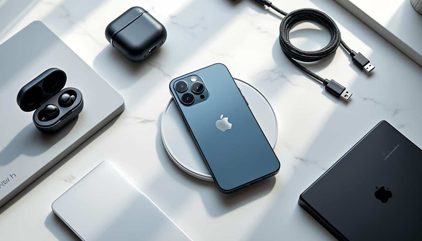 découvrez les accessoires indispensables pour optimiser l'utilisation de votre iphone : protections, chargeurs, écouteurs et bien plus pour une expérience mobile complète et sécurisée.