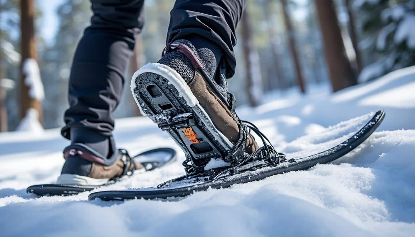 découvrez pourquoi la répartition du poids du marcheur sur la neige poudreuse est essentielle et comment les raquettes à neige facilitent cette démarche pour une meilleure glisse et sécurité.