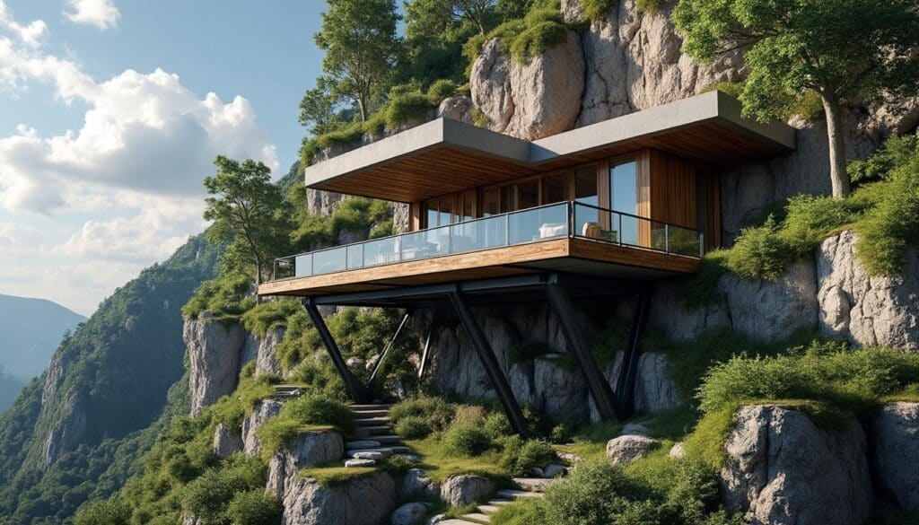 découvrez comment adapter la construction aux terrains en forte pente pour soutenir efficacement une terrasse surélevée, alliant sécurité et esthétique.