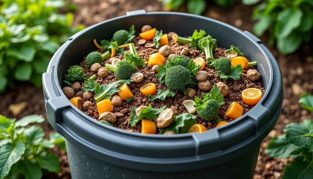 découvrez comment le brassage régulier des déchets organiques optimise et accélère le processus dans un composteur rotatif pour un compost riche et rapide.