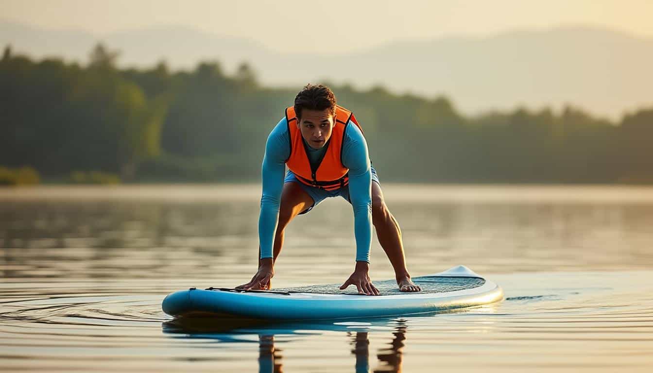 découvrez les défis et astuces pour maintenir votre équilibre debout sur la planche gaïna en stand-up paddle, et profitez pleinement de vos sessions sur l'eau.