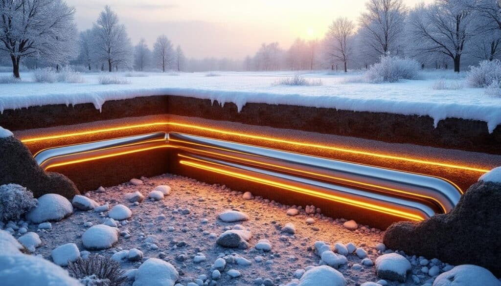 découvrez comment le puits canadien utilise la géothermie pour réchauffer l'air hivernal, offrant une solution écologique et économique pour votre confort thermique.