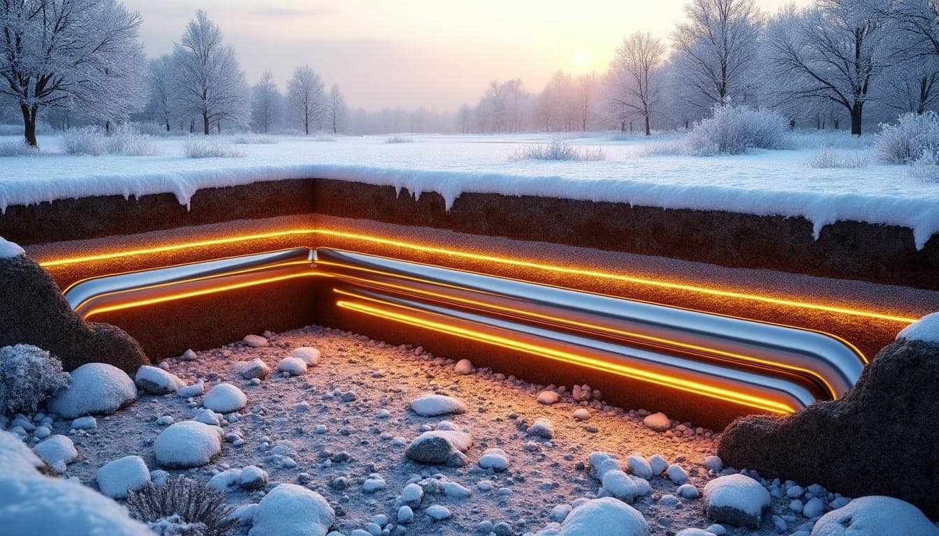 découvrez comment le puits canadien utilise la géothermie pour réchauffer l'air hivernal, offrant une solution écologique et économique pour votre confort thermique.