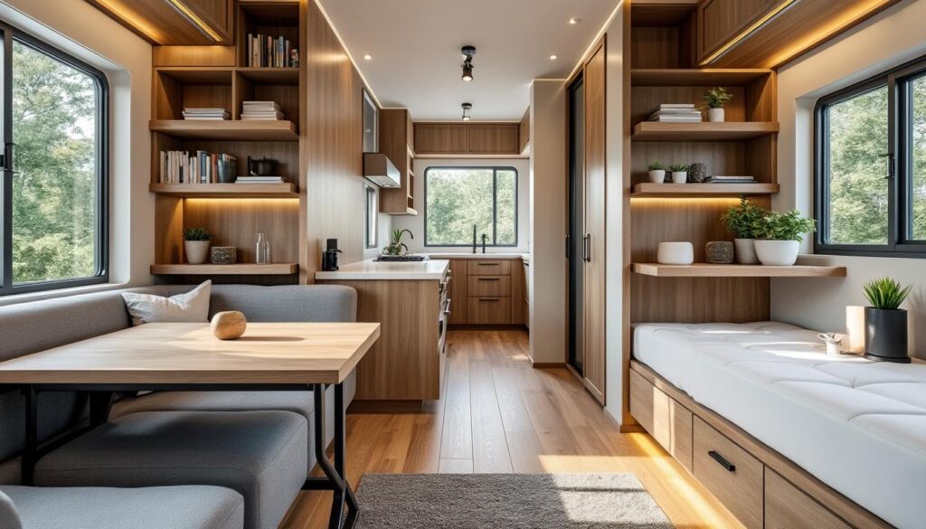 découvrez comment maximiser chaque centimètre de votre tiny house grâce à une optimisation extrême des espaces de rangement pour un habitat fonctionnel et design.