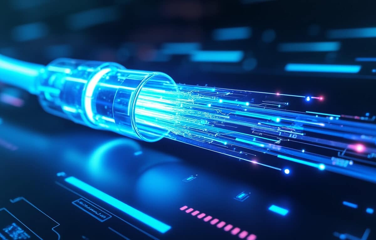découvrez comment la fibre photonique permet une transmission des données à la vitesse de la lumière, révolutionnant les communications et les technologies avancées.