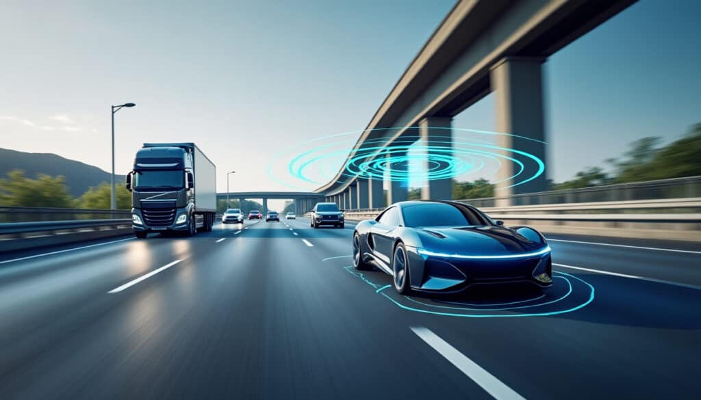 découvrez comment le radar embarqué permet d'anticiper les freinages d'urgence sur l'autoroute pour renforcer la sécurité routière et prévenir les accidents.