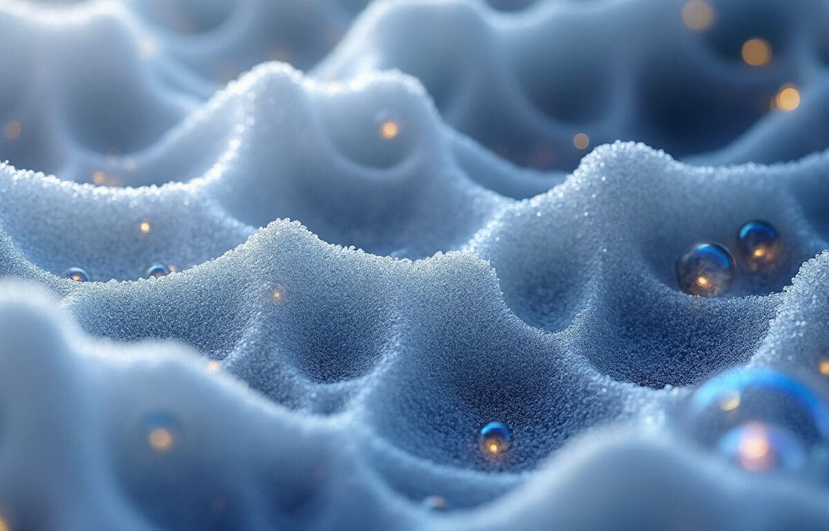 découvrez comment le piégeage de l'air dans des pores nanométriques explique les extraordinaires propriétés isolantes des aérogels.